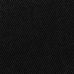 Close-up of the black denim twill